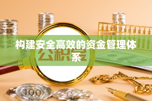 芒康构建安全高效的资金管理体系