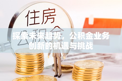 芒康探索未来趋势，公积金业务创新的机遇与挑战